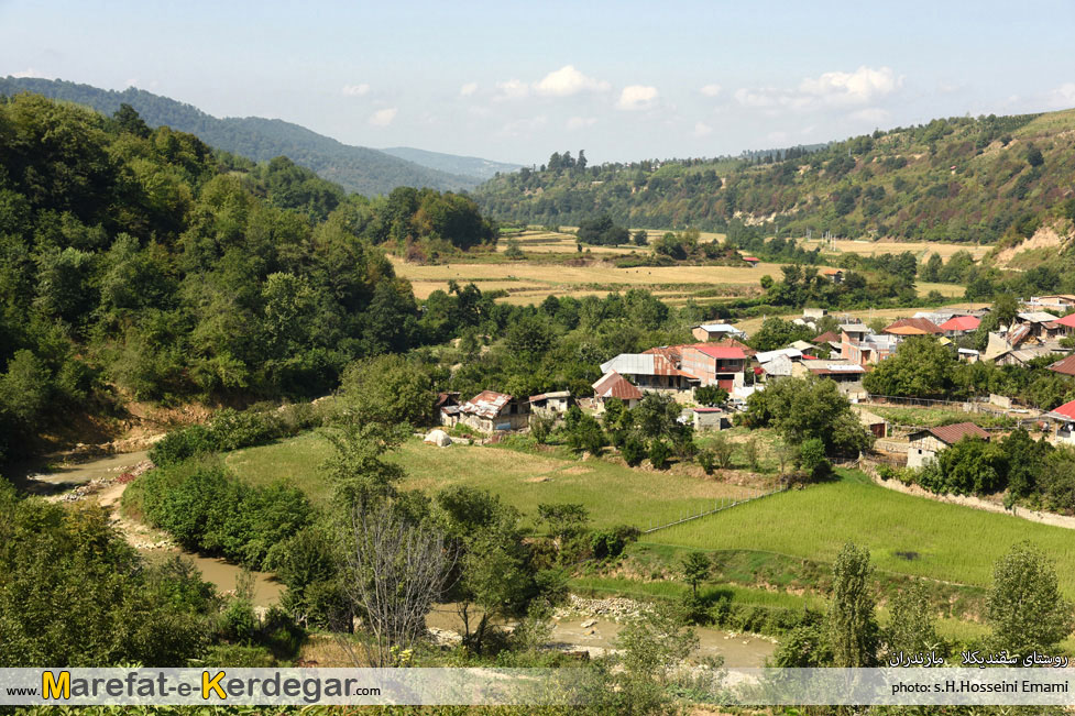 جاذبه های گردشگری شهرستان ساری